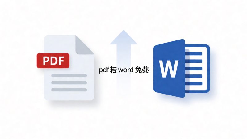 pdf转word免费 示意图